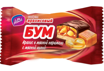 Конфета АРАХИСОВЫЙ БУМ - КОНТИ Арахис в мягкой карамели