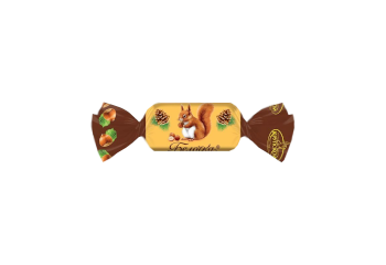 Конфеты Белочка грильяж с орехом