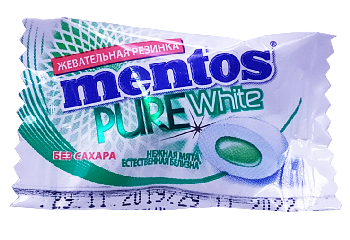 Конфета Ментос нежная мята